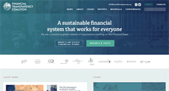Desktop Screenshot of financialtransparency.org